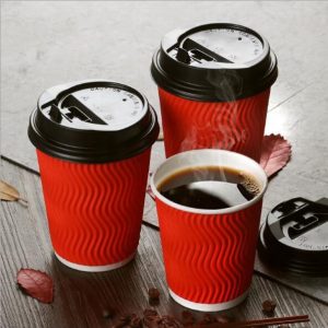 Heat-resistant beverage paper cup